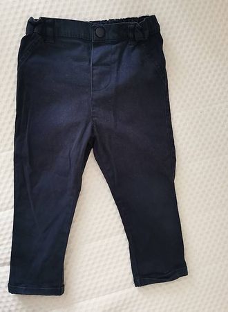 Stoffhose dunkelblau Primark, Gr. 92