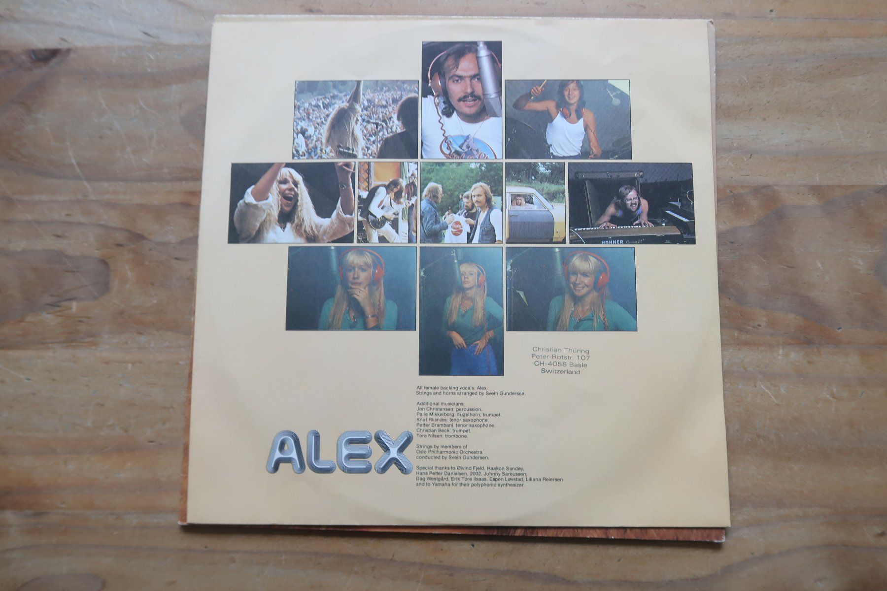 Dischi in vinile: ALEX - HANDLE WITH CARE -  VINYL LP – Usato da Basel venduto da Patiscat 4