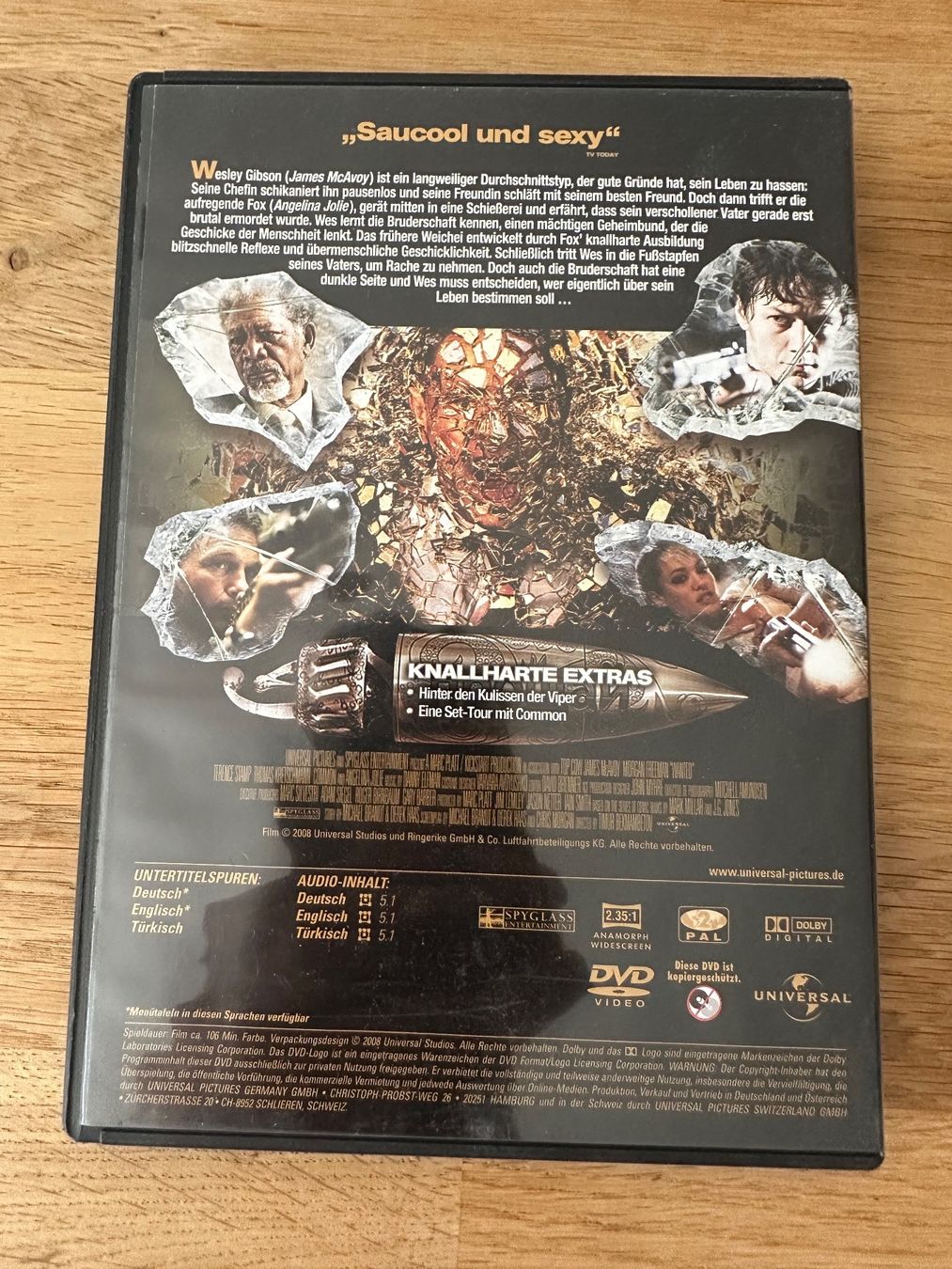 Alle DVDs: DVD Wanted – Gebraucht aus Kestenholz von Inna09 1