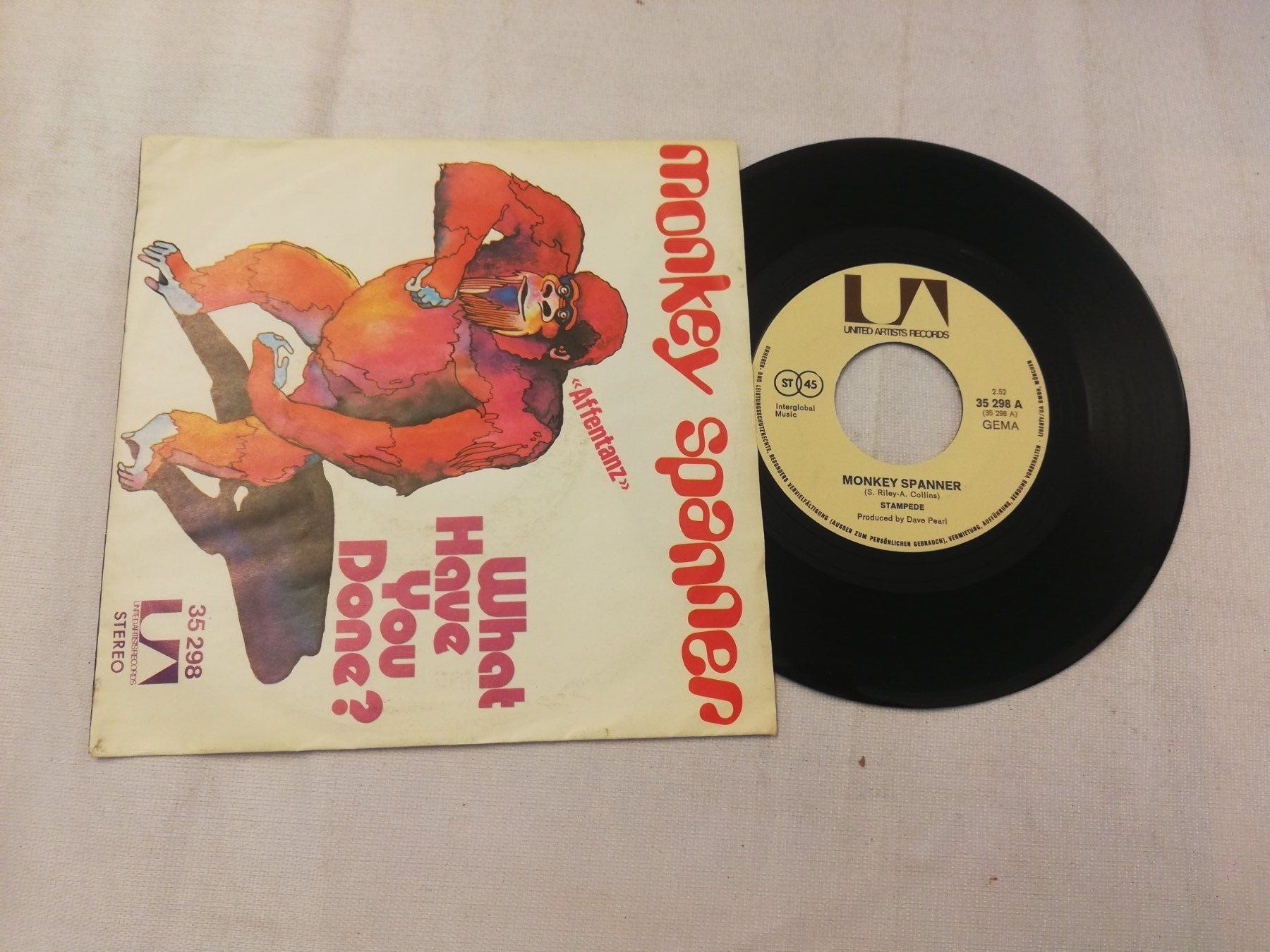 Vinyles: SPAMPEDE - MONKEY SPANNER - WHAT HAVE YOU DONE? – D'occasion à Bern par Vinylsound.ch 2