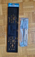 Dura Frame Nummernschildhalter schwarz neu