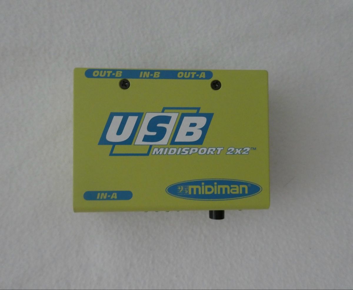 Unità & Adattatore: USB Midisport 2x2 Midiman – Usato da Bäch SZ venduto da sca_9yxp