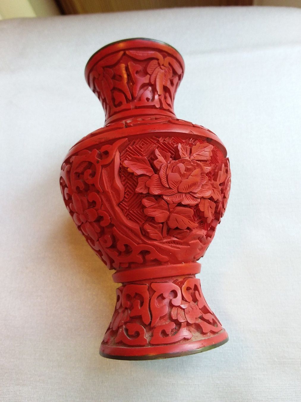 Vasi & Recipienti: Kleine RotLack Vase CHINA ca 1950 – Usato da Zürich venduto da helsan 7