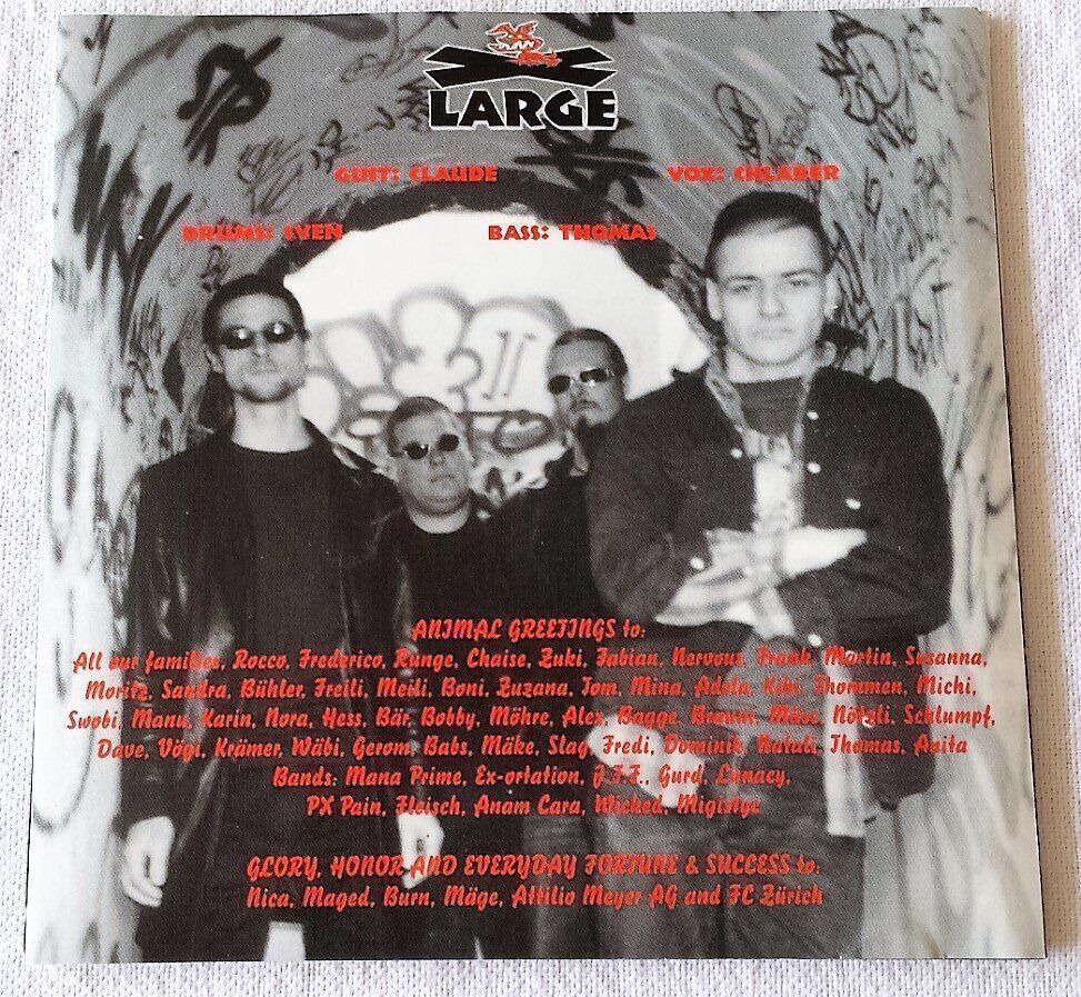CDs: X-Large - Calamity Dog - CD - 2000 - Self Release – D'occasion à Uster par Zardodel 4
