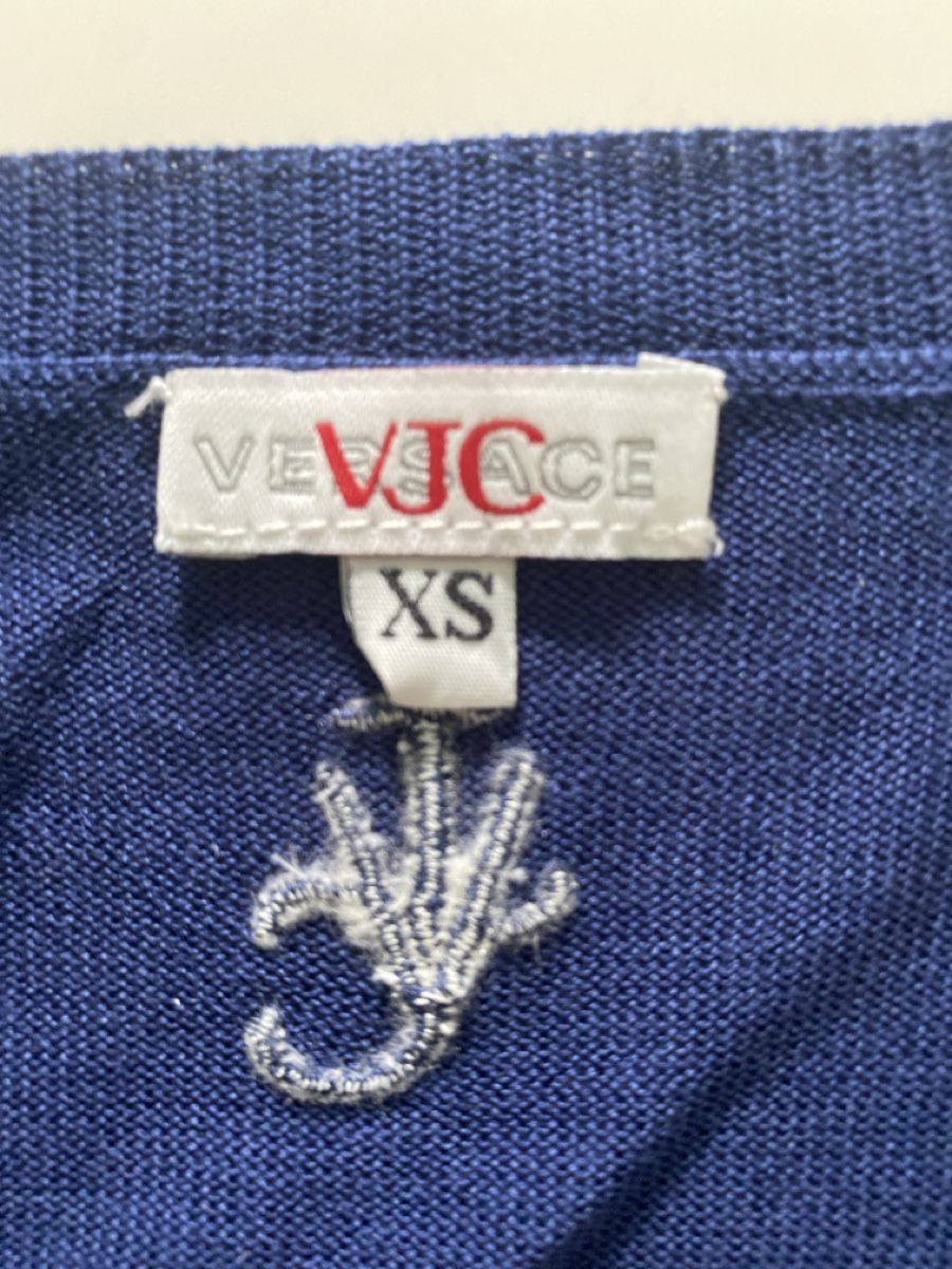 Versace Maglioni & Felpe: VERSACE Seidenpullover mit Pailletten, Gr. S – Usato da Grabs venduto da blueye57 1