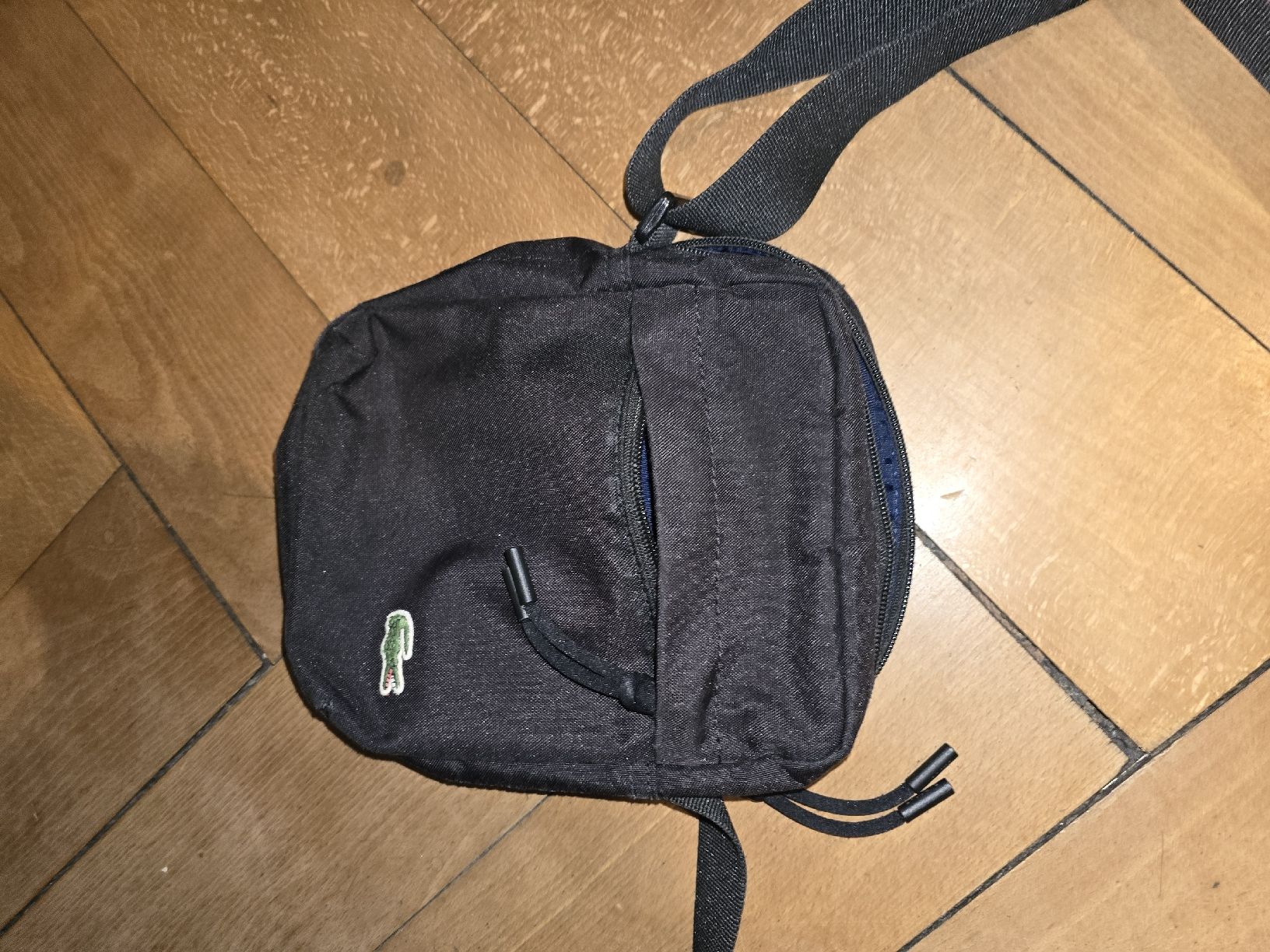 Lacoste Borse: Lacoste Umhängetasche, Schwarz – Usato da Luzern venduto da Flynn_nw 3