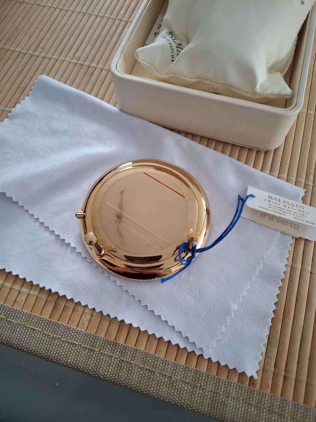 Orologi da terra & Orologi da parete: Horloge de table réveil Balmain – Nuovo e nell'imballaggio originale da Le Locle venduto da Lapidary.Duc 2