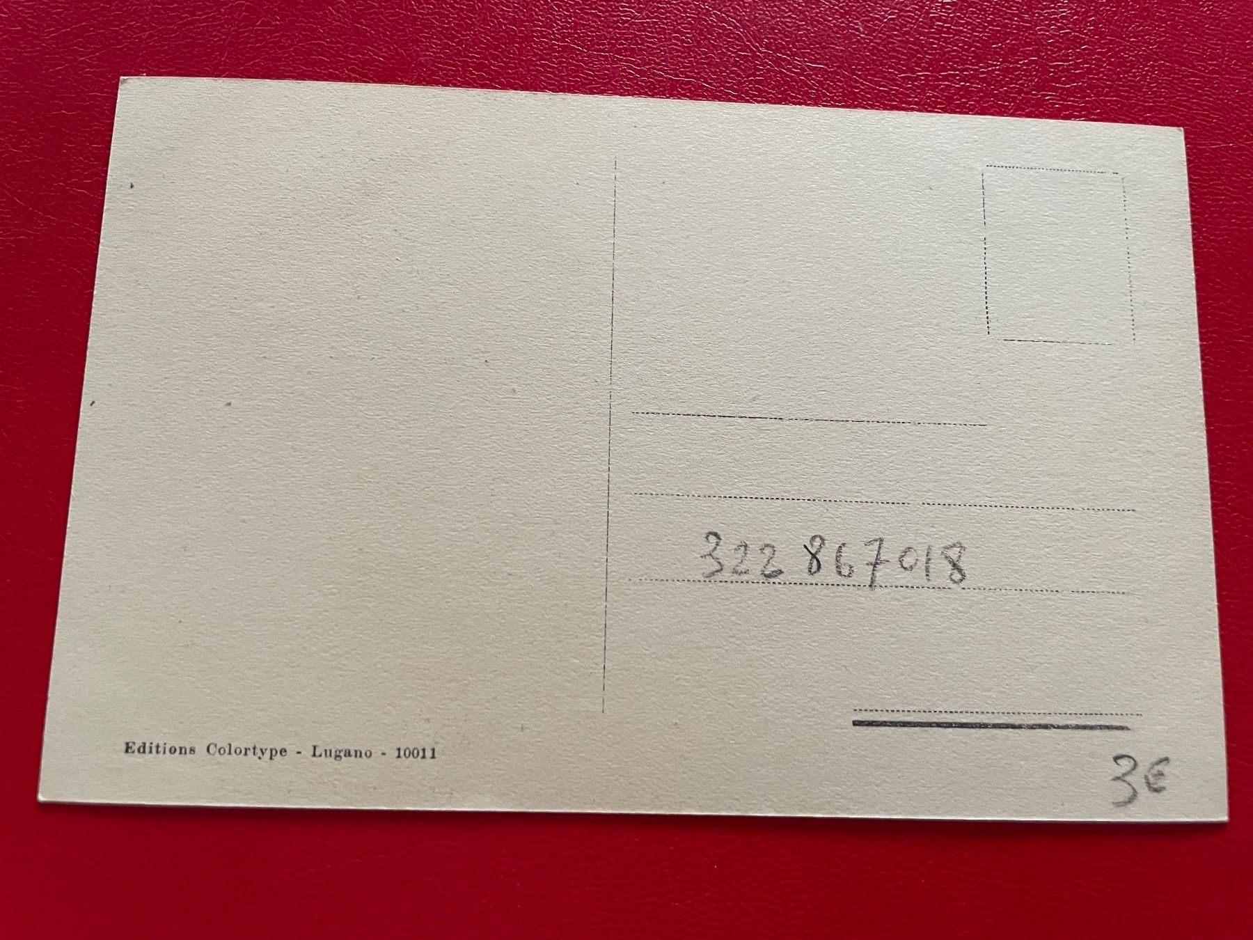 Cartoline postali: Un Saluto da Lugano – Usato da St-Légier-Chiésaz venduto da Theo006 1