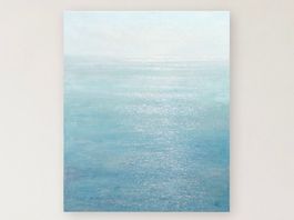 Originales Acrylbild auf Leinwand – Lichtreflexe