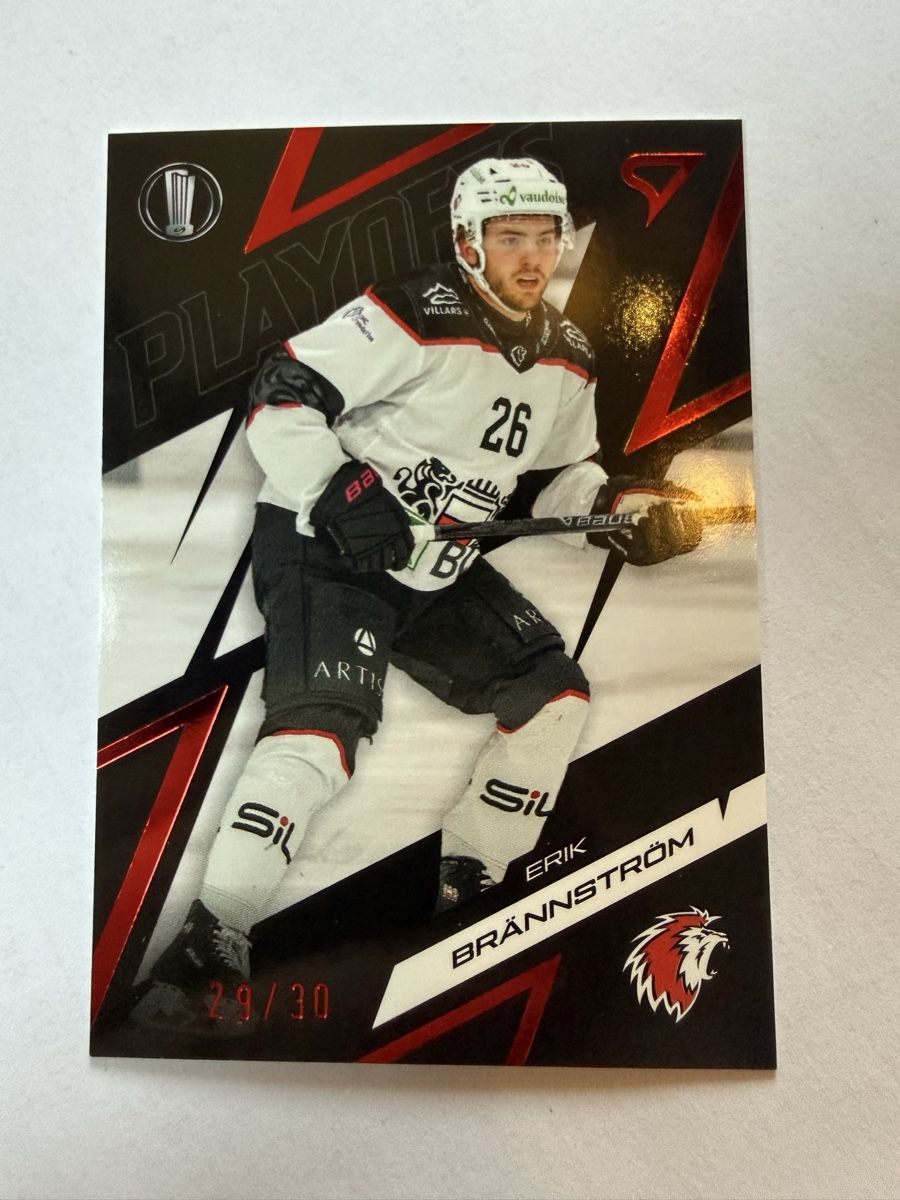 Sportzoo Cartes à collectionner: 29/30 - Erik Brännström - LHC – Neuf avec emballage d'origine à Réchy par Leeroy1998