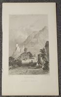 Stahlstich Sargans ca.1832