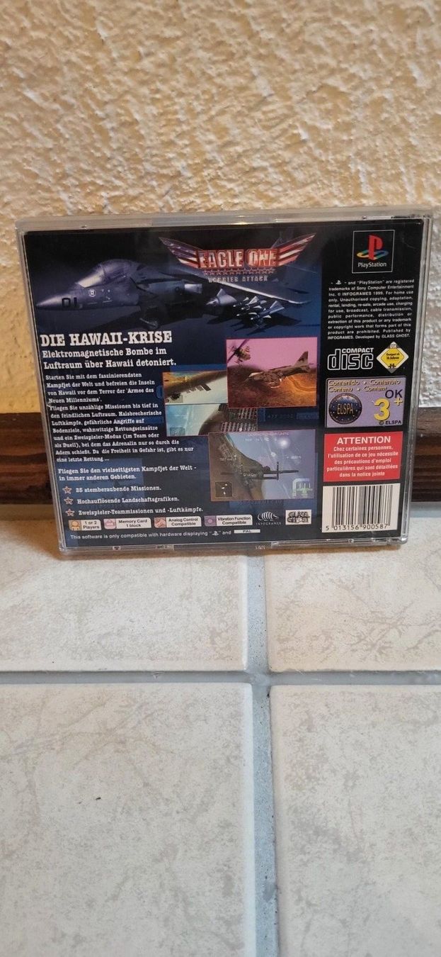 Sony Giochi: PS1 Spiel – Eagle One – Usato da Münsingen venduto da Heroism2010 1