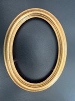 Bilderrahmen Holz  oval  ohne Glas
