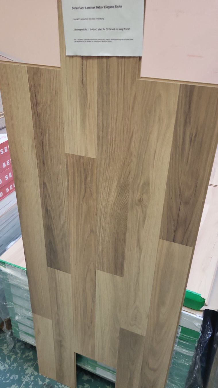 Holzartikel: Laminat Eleganz eiche 2-stab Fr. 14.90 m2 – Neu und originalverpackt aus Rothrist von swiss-laminat 4