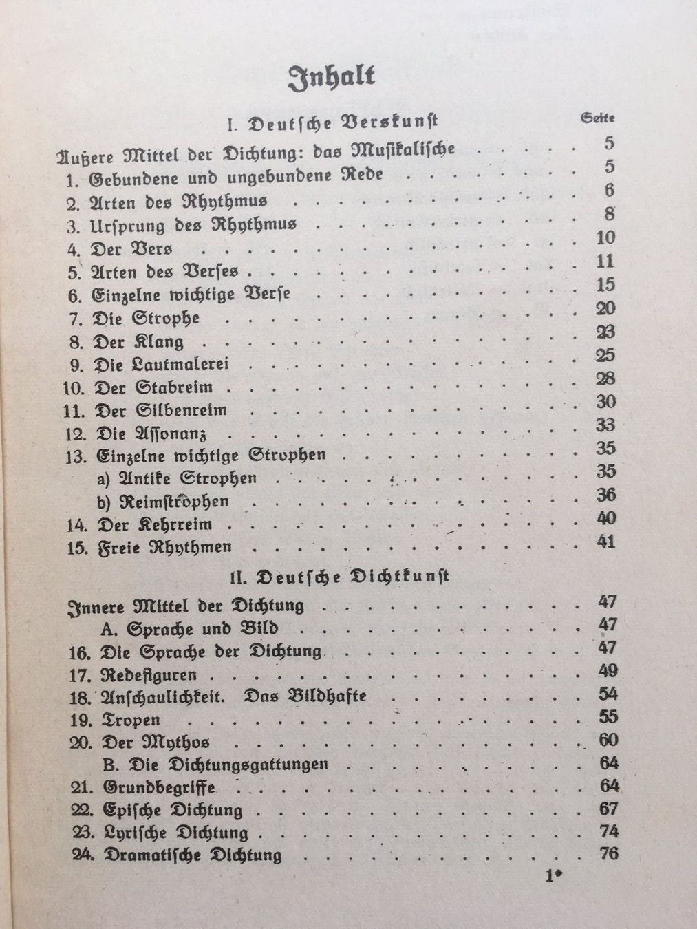 Libri: Deutsche Poetik; Heftform (1927) – Usato da Grenchen venduto da Kogi7 2