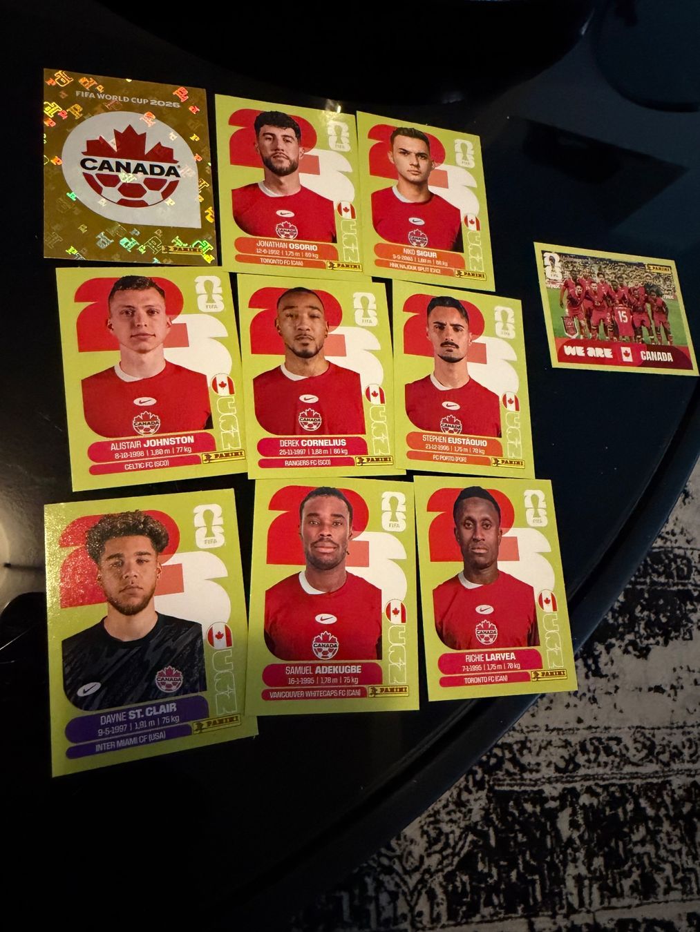 Panini Carte collezionabili: Panini World Cup Stickers KAN 10Stk – Usato da Wettingen venduto da NickInc