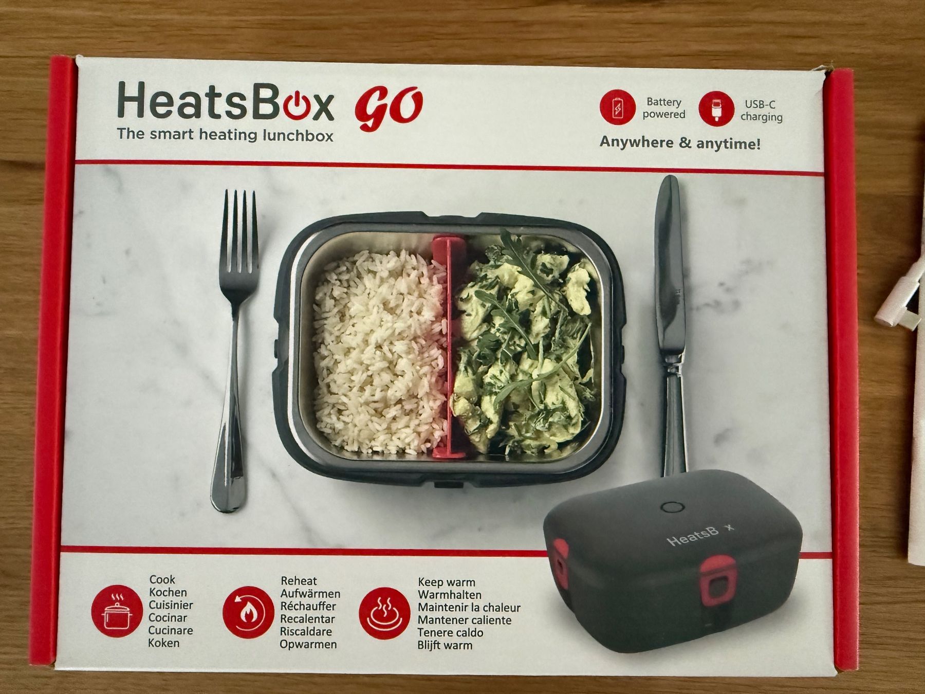 Heatsbox Elettrodomestici da cucina: HeatsBox Go inkl. zwei Inner Disk Sets -  mit Garantie – Nuovo (secondo la descrizione) da Belp venduto da Lulanis 5