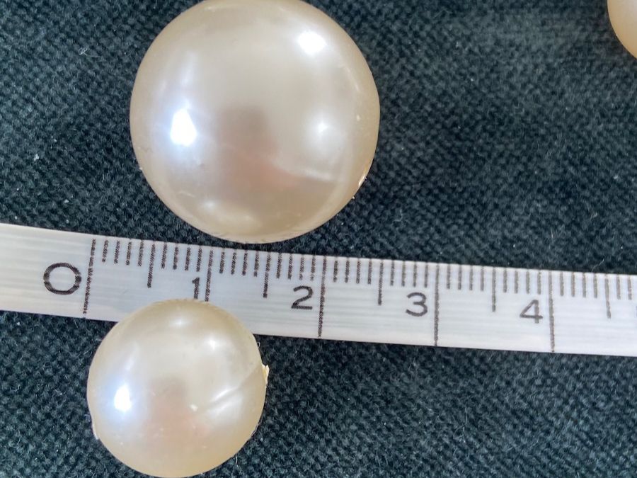 Perle (finte): 19 Perlen, Basteln, Schmuck, Perlenmix Creme – Nuovo (secondo la descrizione) da Luzern venduto da waterfront1 4
