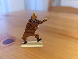 Figurine Tintin en relief diecast Trésor de Rackham le Rouge