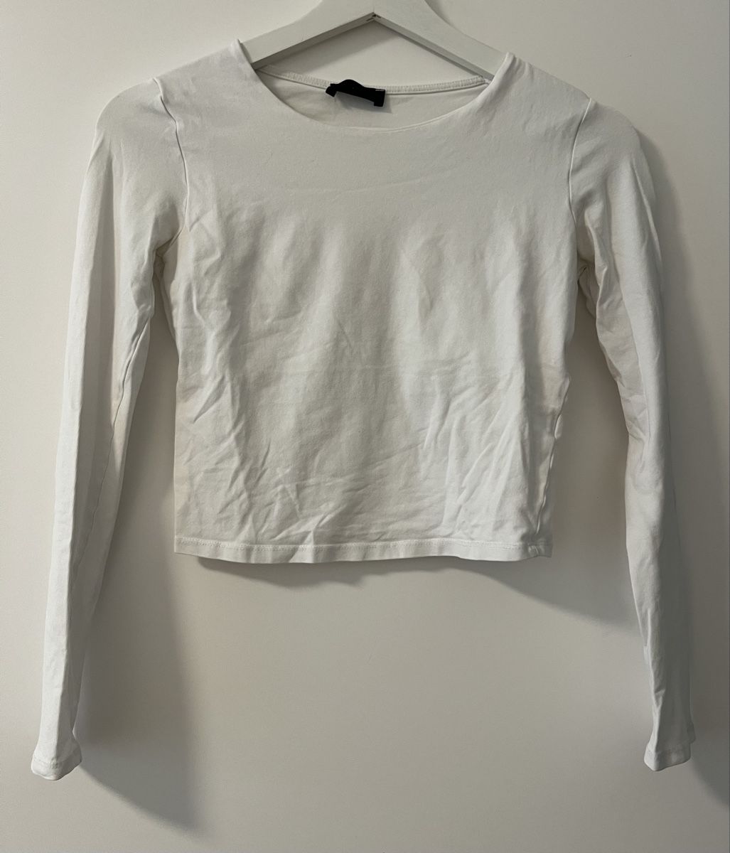 C&A Lotti di vestiti: Set: weisses Langarmshirt und Tshirt mit Glitzerblumen – Usato da Möhlin venduto da eny_lsk7 3