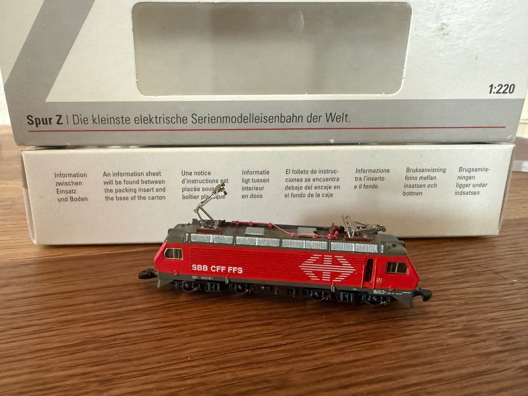 SBB, Re 4/4 IV, 10101 (Gebraucht) in Chexbres für CHF 60 – mit ...