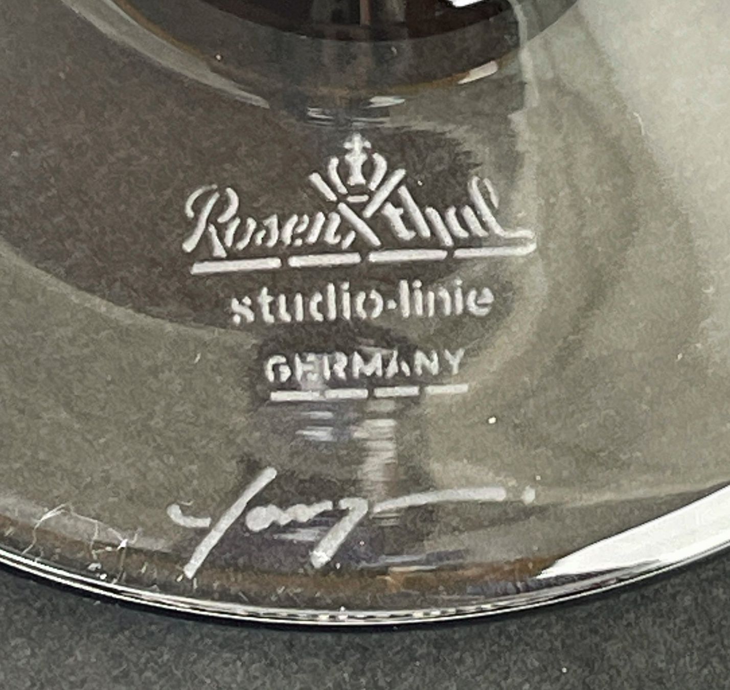 Rosenthal Bicchieri: Designer-Champagnerglas von Rosenthal Studiolinie – Usato da Chur venduto da elifornico 2
