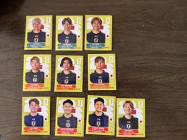 Panini Bilder, WM 2026, 10x Japan