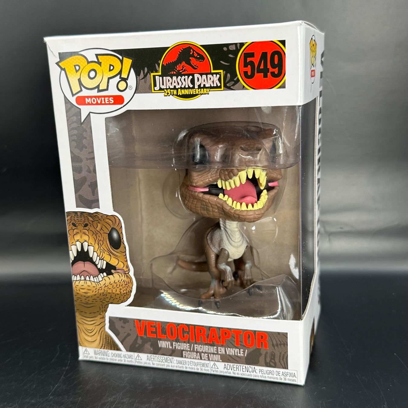 Funko Statuette: Funko Pop Jurassic Park Velociraptor 549 – Usato da Düdingen venduto da Nerdworld
