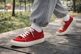 Sneaker Rot Gr.39 Casual Schuhe