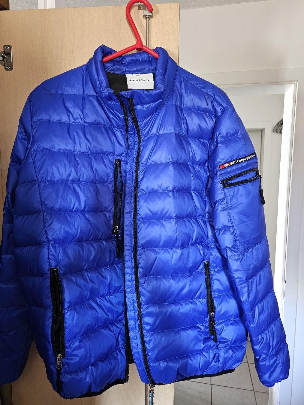 Vestes: Steppjacke SBB Cargo International Herren Grösse M  – D'occasion à Rothrist par Gipsyone 1
