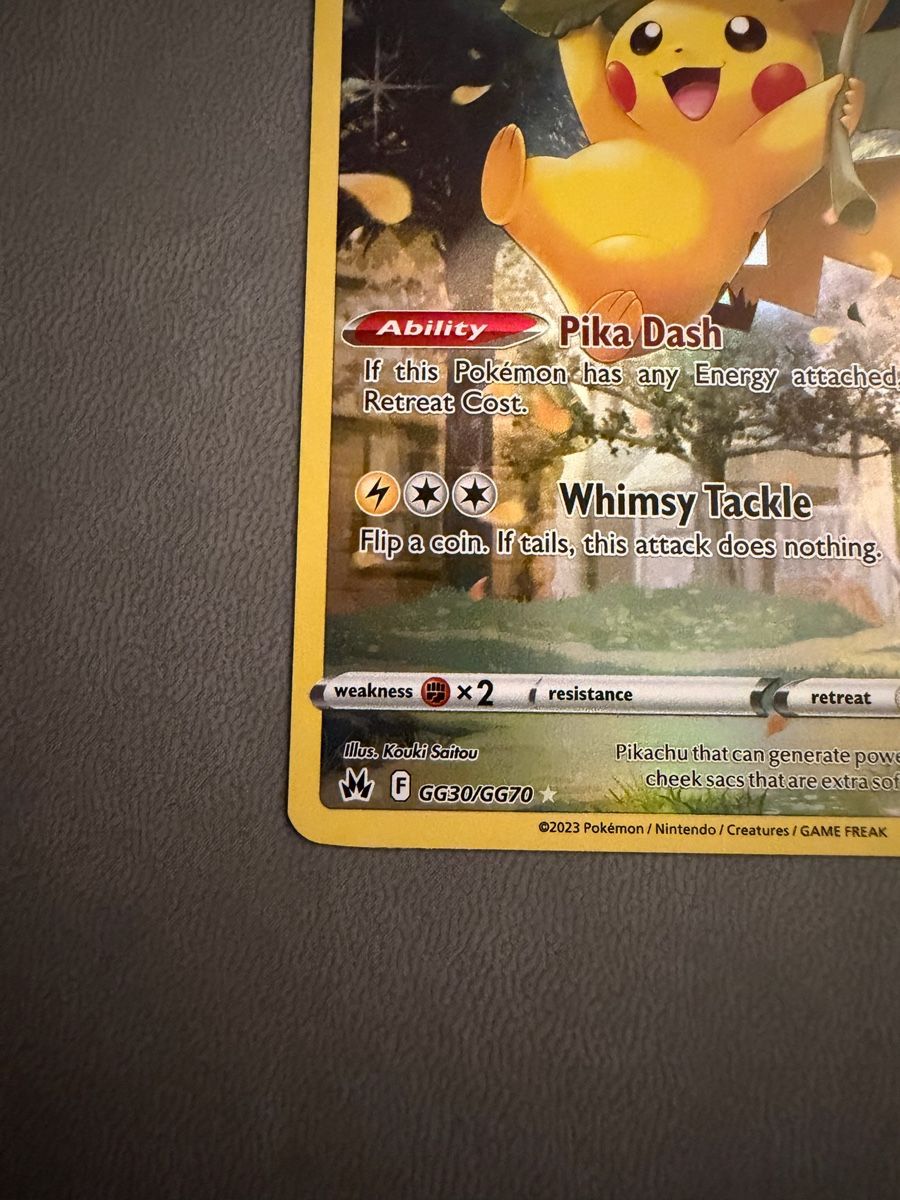 Pokémon Carte collezionabili: Pikachu (CRZ GG30) – Usato da Biel/Bienne venduto da SeeLoewe55 5