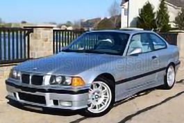 BMW  3-SERIES M3 (E36) COUPE 1990 SILVER 1/18 Solido NEUHEIT