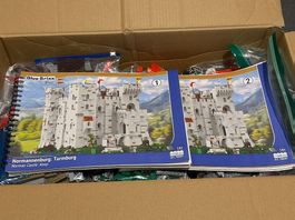 BlueBrixx Normannenburg (11'243 T.) sortiert n. Bauschritten