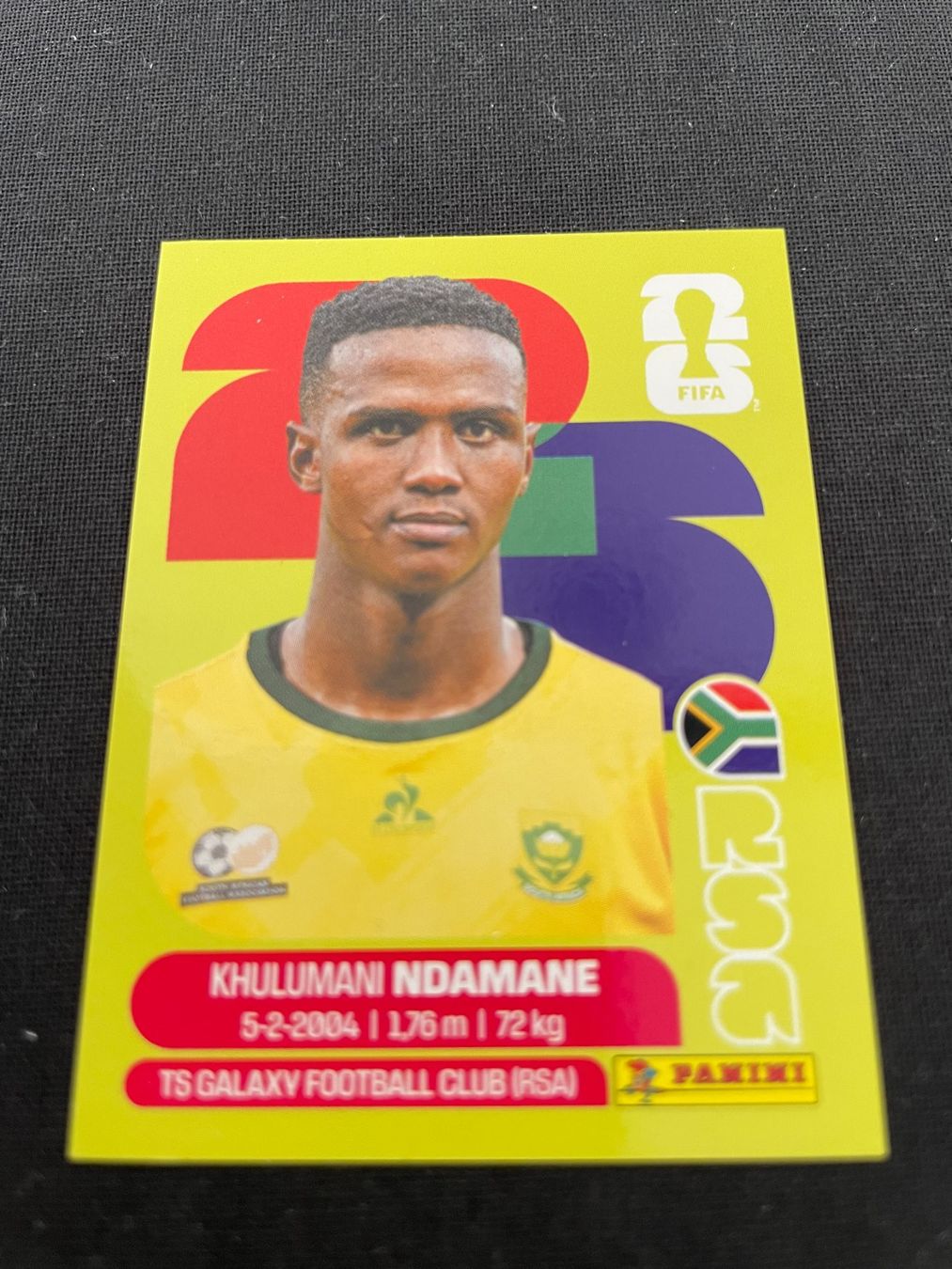 Panini Carte collezionabili: FIFA WM 2026 Sticker RSA 7 – Usato da Fahrwangen venduto da Venez