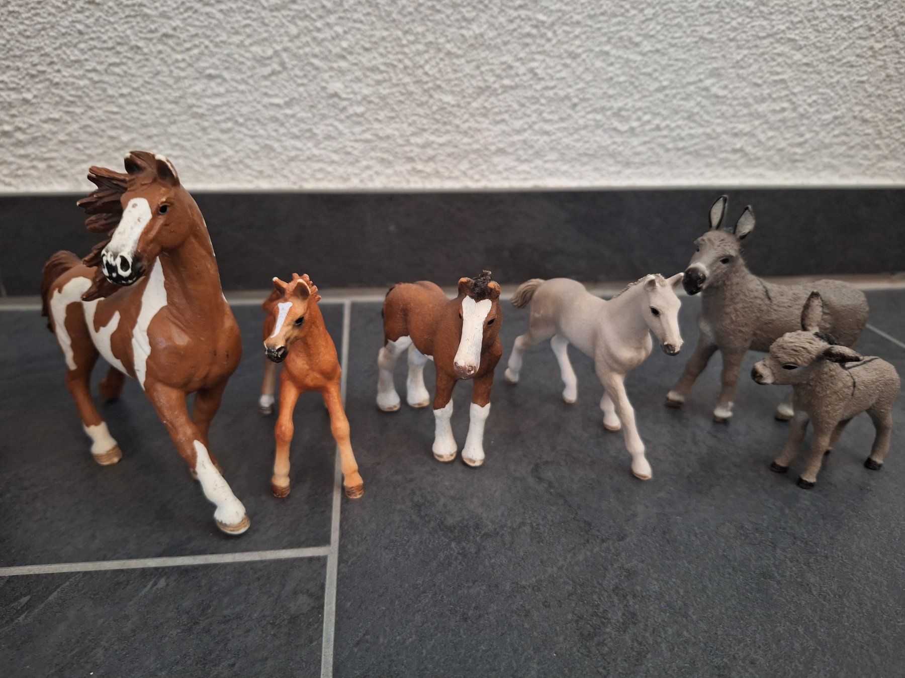 Schleich Spielzeuge: Schleich Pferde und Esel (Set 3) – Gebraucht aus Pfungen von peka123 5