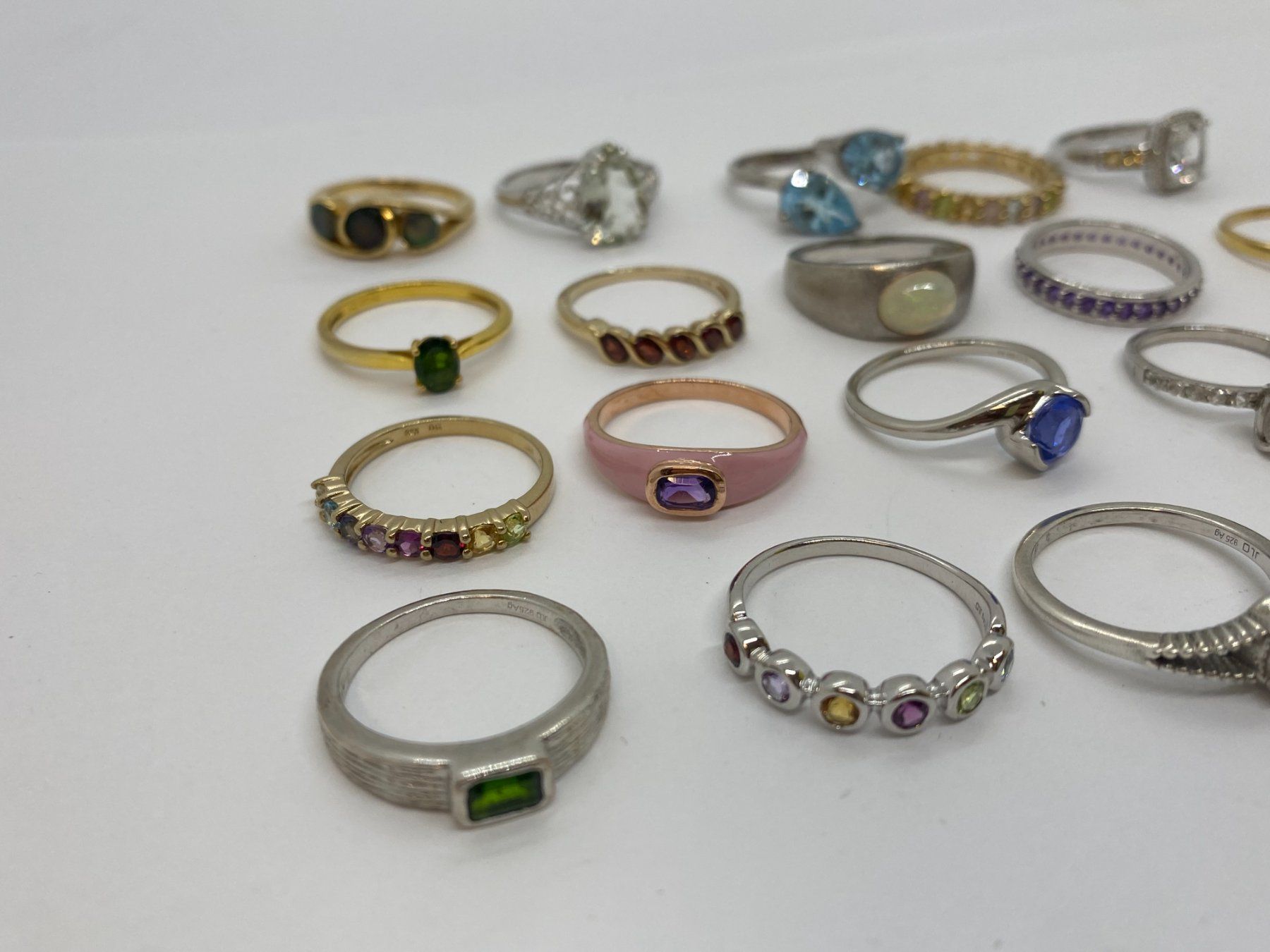 Altri gioielli: LOT Silber-Ringe unkontrolliert /i417 – Usato da Bern venduto da JMsoehne1987 3