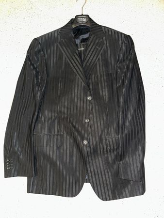 Versace Collection Anzug, Gr. 54R, Schwarz, Top Zustand!