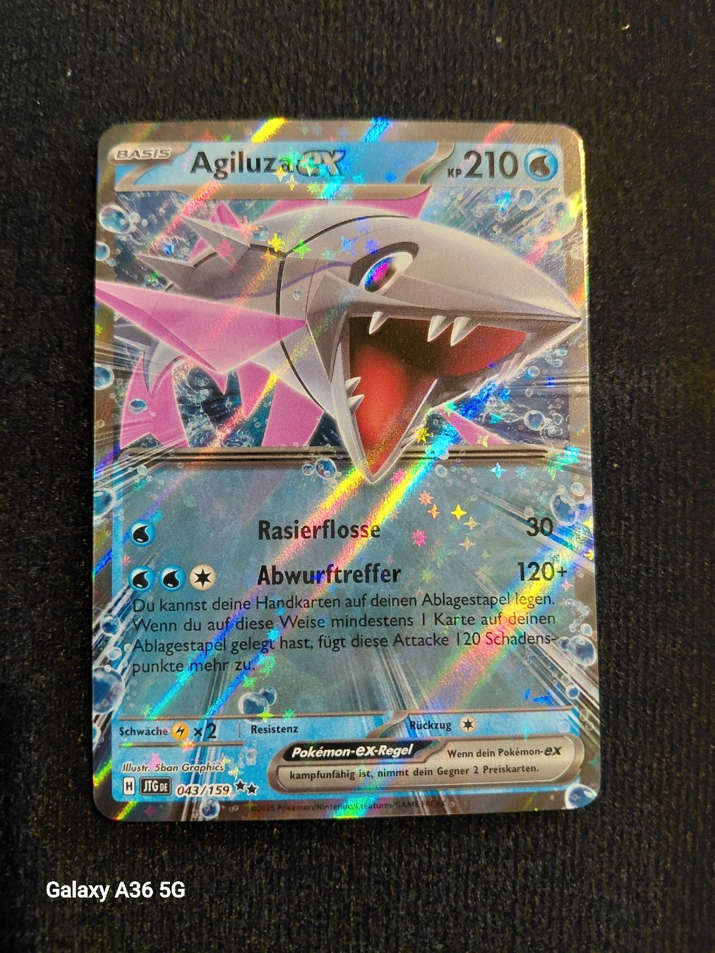 Pokémon Carte collezionabili: Agiluza ex Jtg 043/159 – Nuovo (secondo la descrizione) da Zuchwil venduto da Sam-ler-in
