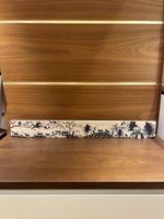 Alpenaufzug Bild aus Holz
