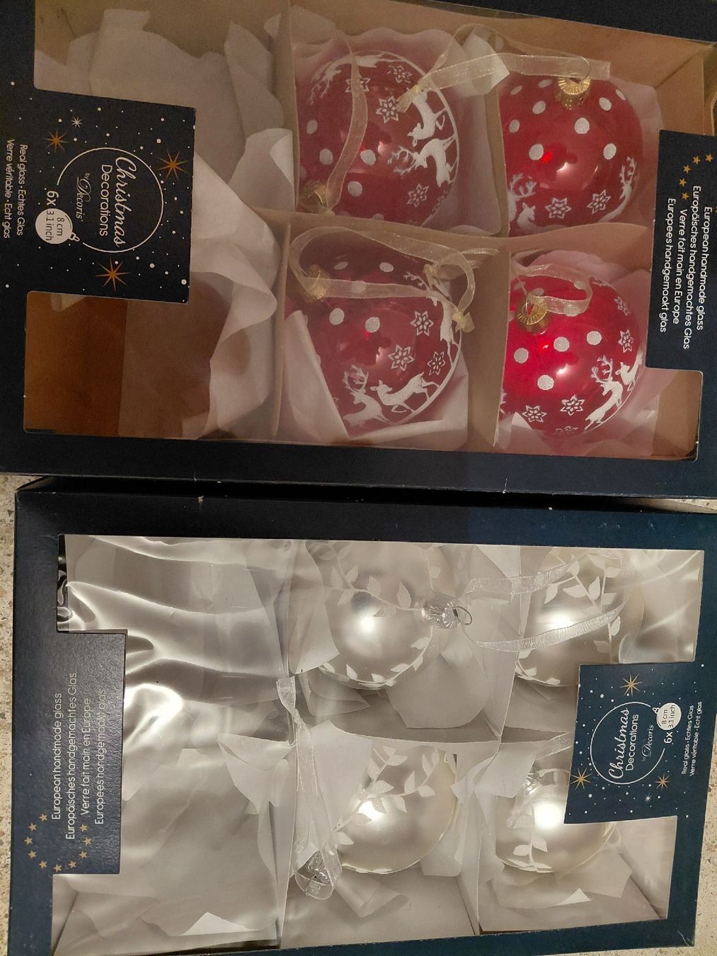 Alle Dekorationen: Verschiedene Weihnachtskugel Eminza – Gebraucht aus Allenwinden von Muggi076 3
