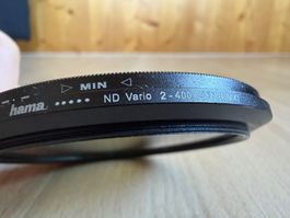 Hama ND Vario Filter 2-400 77mm gebraucht guter Zustand