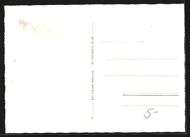 Cartoline postali: AK Bellinzona, La mura – Usato da Berlin venduto da bartko-reher 1