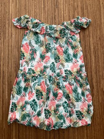 Sommerliches Blätterkleid von Orchestra, Gr. 104 🛍️