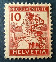 10-1-3 Timbre neuf sans charnière Pro Juventute 1915 - J3