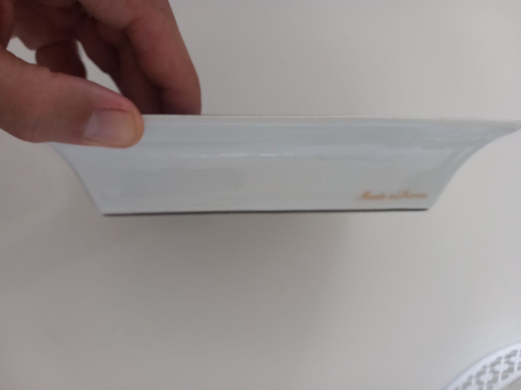 Hermès Aschenbecher: Hermes cendrier dauphins bordure platine – Gebraucht aus Genève von GenevaLuxury 5