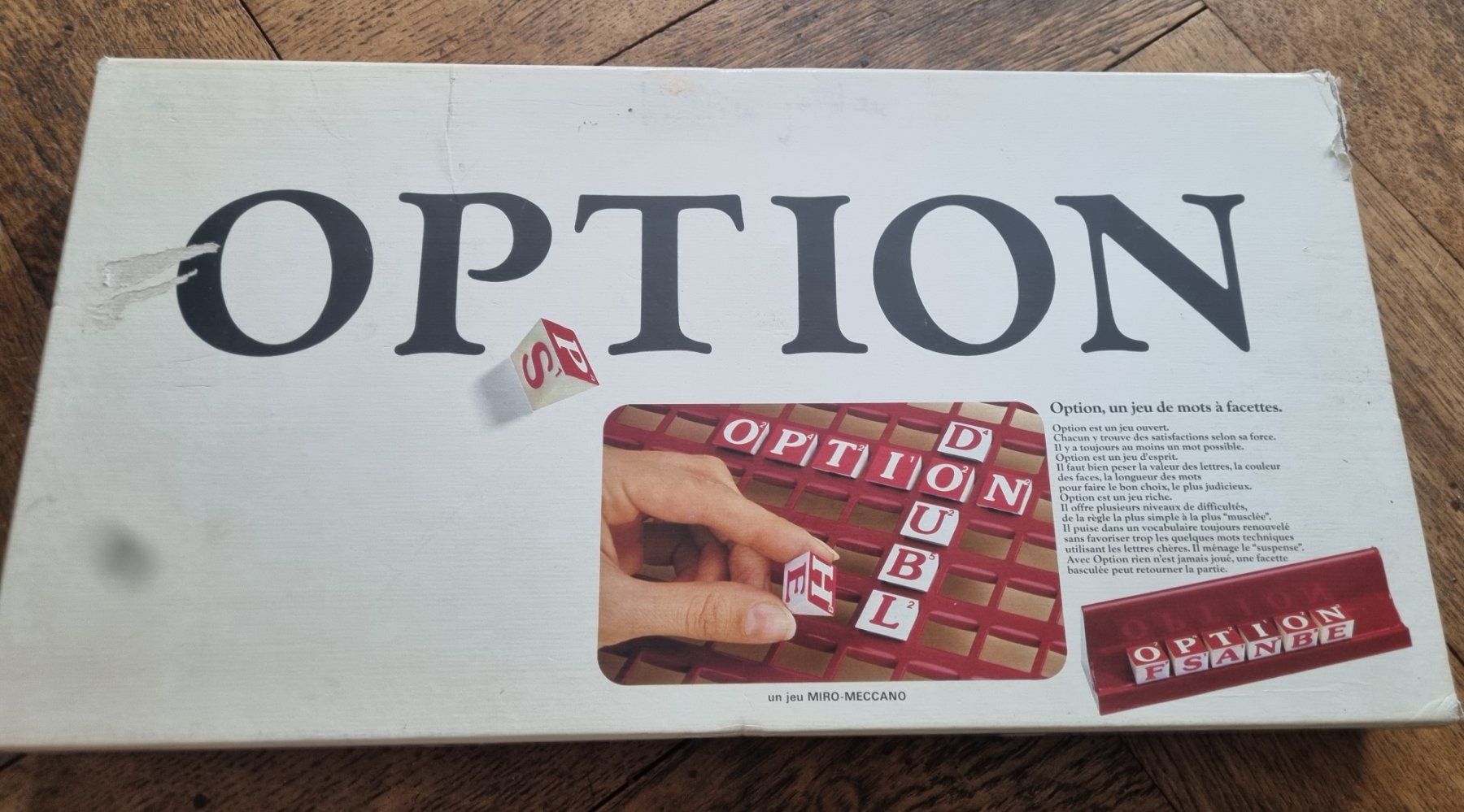 Giochi: Jeu de société Option - Vintage – Usato da Fribourg venduto da jarmilka
