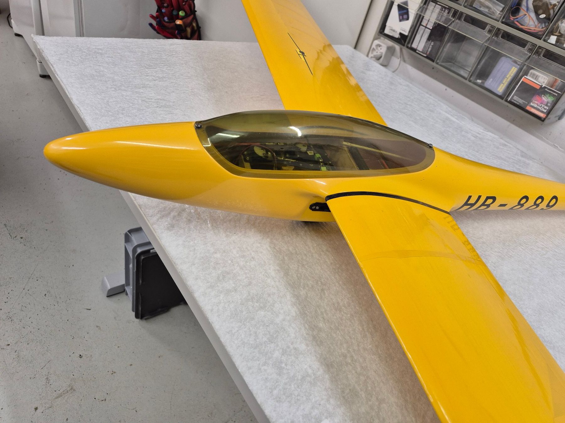 Modellismo RC: Salto Segel-Modellflugzeug – Usato da Luzern venduto da Rubl