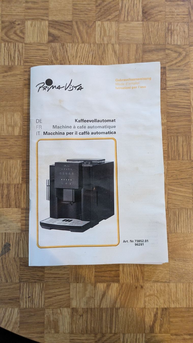 Macchine per caffè & Macchine per espresso: Prima Vista Kaffeemaschine - – Difettoso da Böckten venduto da svim 5