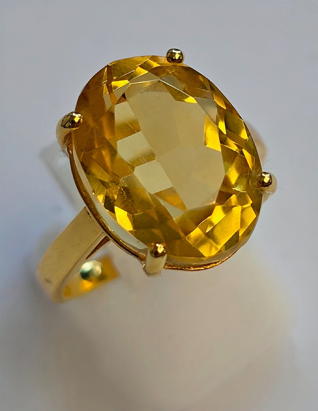 Anelli: Gold Fingering GelbSafir – Nuovo e nell'imballaggio originale da Zürich venduto da adriben 8