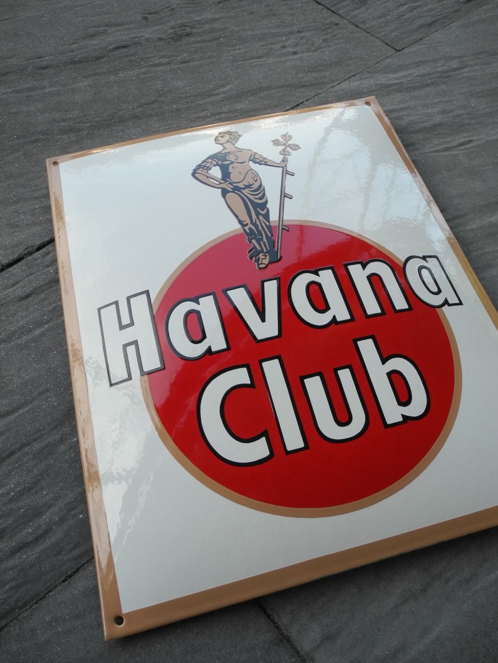 Havana Club Insegne: HAVANA CLUB EMAILSCHILD – Nuovo (secondo la descrizione) da Reinach AG venduto da Huckleberrysix 1
